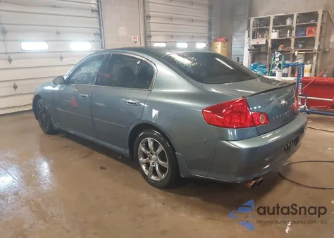 2005 Infiniti G35X z USA, uszkodzony, nr VIN JNKCV51F35M315985